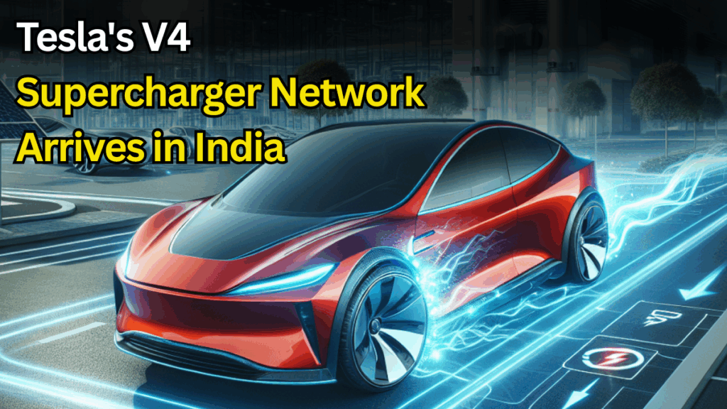 Tesla's V4 Supercharger Network Arrives in India